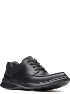 Clarks Cotrell Edge Shoes - Black Leather -Barbou Clothing Shop UVFU6 SQ3 0000000277 BLACK LEATHER SLf