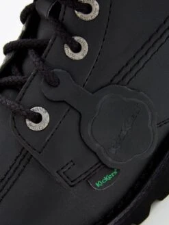 Kickers Kick Hi Vegan Shoe - Black -Barbou Clothing Shop UVLTZ SQ6 0000000004 BLACK SLd