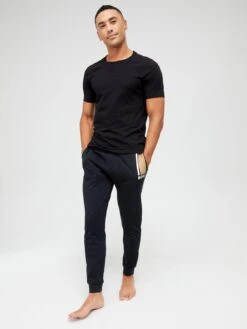 BOSS Bodywear 3 Pack Classic Crew T-Shirt - Black -Barbou Clothing Shop UVLWW SQ4 0000000004 BLACK MDo