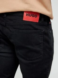 HUGO 734 Extra Slim Fit Jeans - Black -Barbou Clothing Shop UWBPM SQ5 0000000004 BLACK MDd1