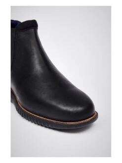 Pod Archer Black Leather Boots -Barbou Clothing Shop UYVS2 SQ3 0000000143 BROWN SLf