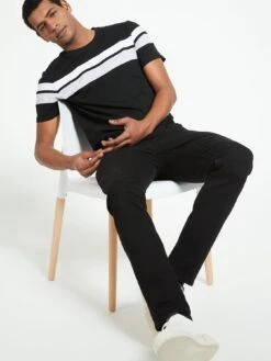 Everyday Stretch Slim Leg Jeans - Black -Barbou Clothing Shop UZMJ2 SQ5 0000000004 BLACK MDd1