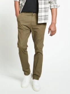 Everyday Slim Chino Trousers - Khaki
