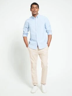 Everyday Slim Chino Trousers - Stone -Barbou Clothing Shop UZMRL SQ3 0000000053 STONE MDo