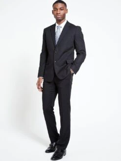Everyday Regular Suit Trousers - Black -Barbou Clothing Shop V4K2F SQ5 0000000004 BLACK MDd1
