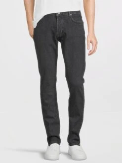 AllSaints Rex Slim Fit Jeans - Washed Black