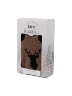 TOTES Mens Original Novelty Slipper Socks - Brown -Barbou Clothing Shop V6QPG SQ3 0000000143 BROWN SLd