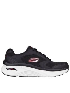 Skechers Arch Fit D'lux Trainer - Black/Red