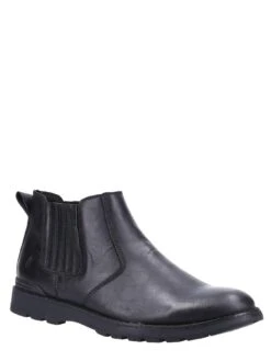 Hush Puppies Gary Boot - Black -Barbou Clothing Shop V8GD9 SQ3 0000000004 BLACK SLf
