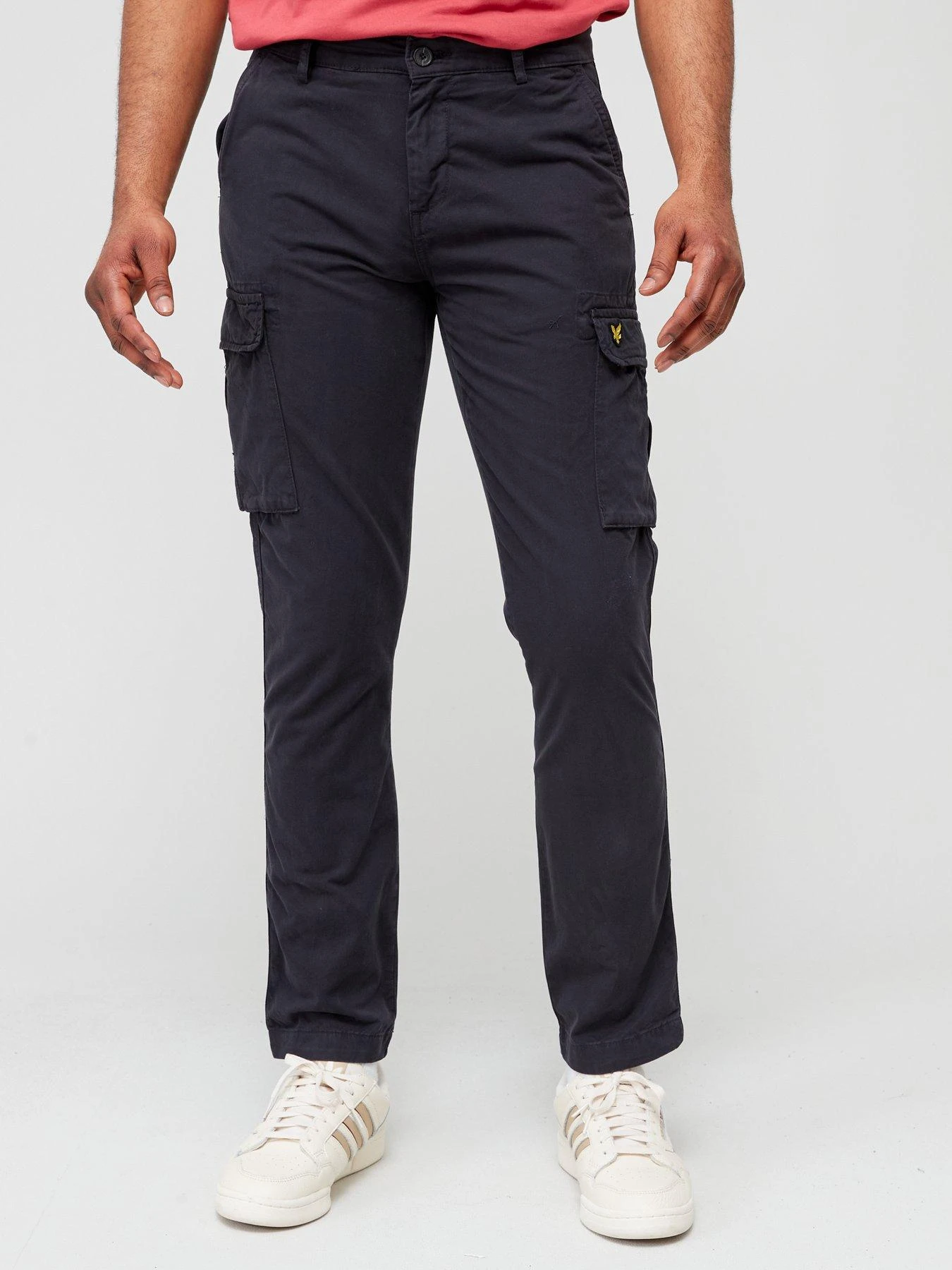 Lyle & Scott Main Road Cargo Trousers - Black 1 Lyle & Scott Main Road Cargo Trousers - Black