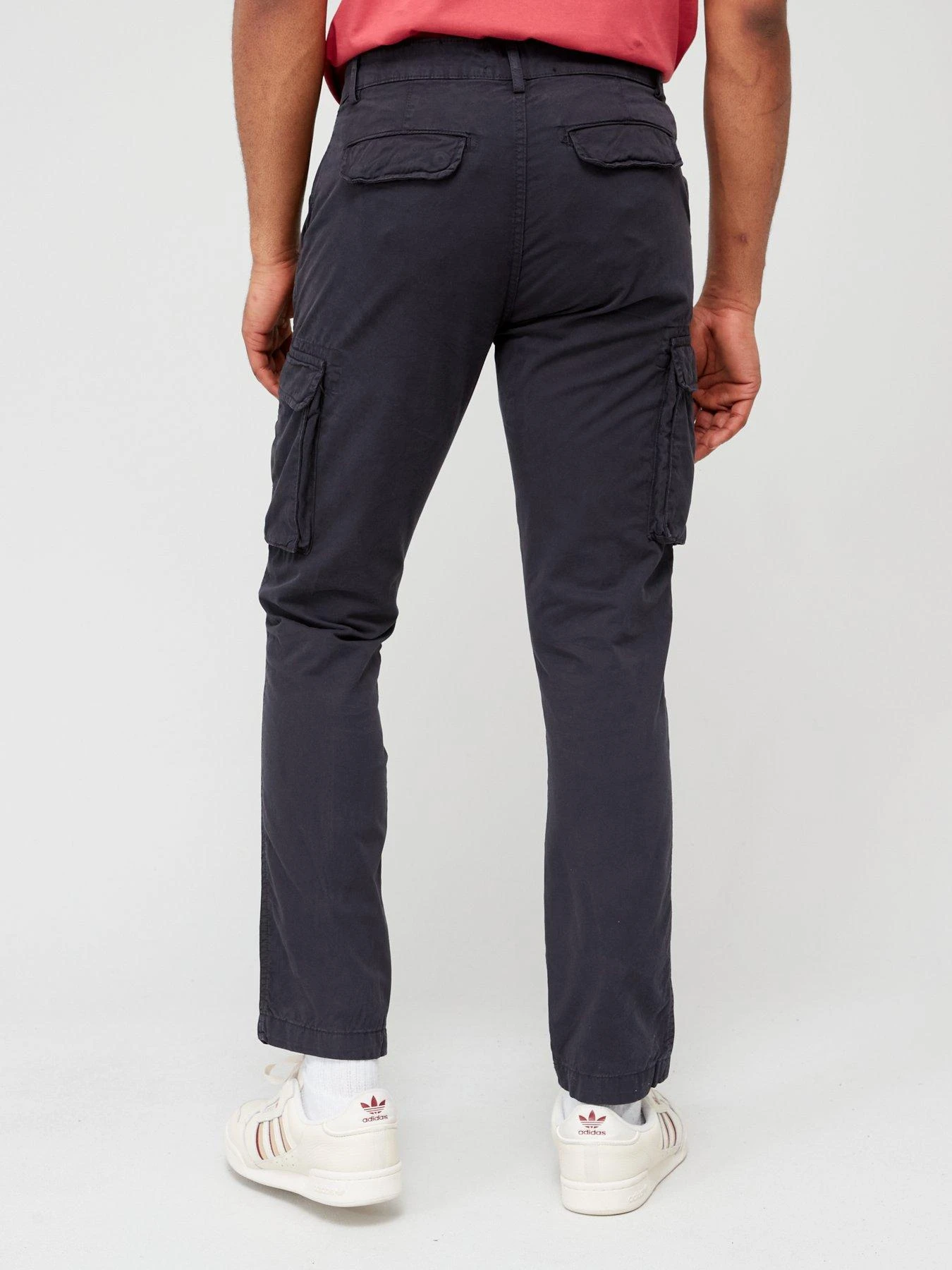 Lyle & Scott Main Road Cargo Trousers - Black 2 Lyle & Scott Main Road Cargo Trousers - Black - Image 2