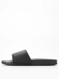 Jack & Jones Adam Plain Sliders - Black