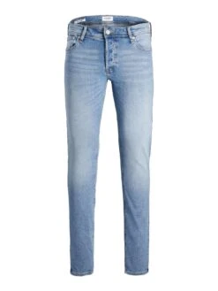 Jack & Jones Plus Glenn Slim Fit Jeans - Mid Wash -Barbou Clothing Shop V9I3M SQ5 0000000020 BLUE MDd1