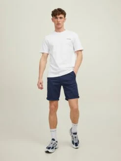 Jack & Jones Jack & Jones Bowie Chino Shorts -Barbou Clothing Shop V9I41 SQ3 0000000048 NAVY MDo