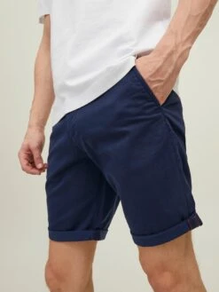 Jack & Jones Jack & Jones Bowie Chino Shorts -Barbou Clothing Shop V9I41 SQ4 0000000048 NAVY MDd