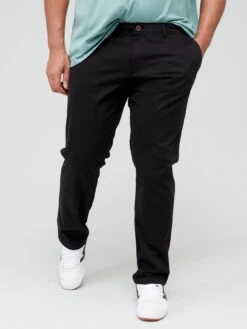 Jack & Jones PLUS Marco Slim Fit Chinos - Black
