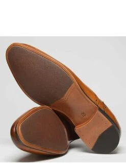 Schuh Rowan Leather Perforated Brogues - Brown -Barbou Clothing Shop VAJ4D SQ5 0000000143 BROWN SLu