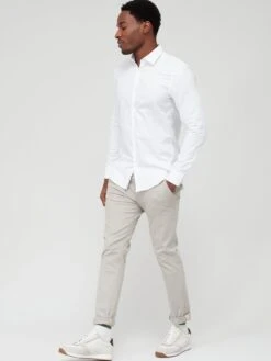 HUGO Koey Slim Fit Shirt - White -Barbou Clothing Shop VAOLY SQ3 0000000013 WHITE MDo