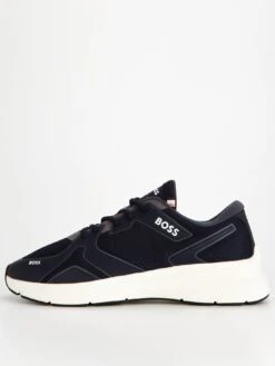 BOSS Owen Runner Trainers - Dark Blue