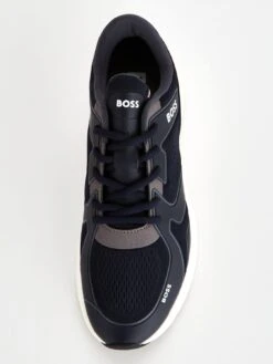 BOSS Owen Runner Trainers - Dark Blue -Barbou Clothing Shop VAW9W SQ4 0000000354 DARK BLUE SLt