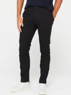 Peter Werth X Very Smart Chino Trouser - Black