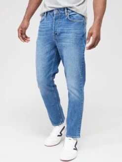AllSaints Jack Tapered Fit Jeans - Blue 