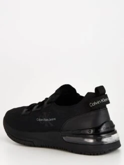 Calvin Klein Jeans Sporty Run Comfair Fluo Contrast Trainers - Black  -Barbou Clothing Shop VBUDW SQ3 0000000004 BLACK SLf