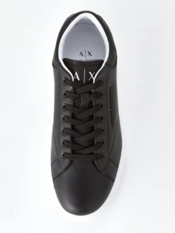 Armani Exchange Chunky Sole Trainers - Black -Barbou Clothing Shop VBY5B SQ4 0000000004 BLACK SLt