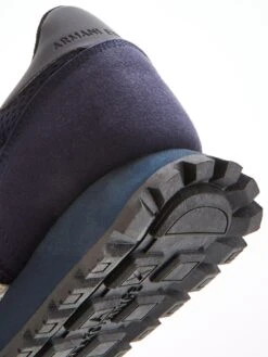 Armani Exchange Ax Mesh Runner Trainers - Navy -Barbou Clothing Shop VBY7P SQ6 0000000048 NAVY SLd