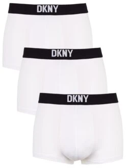 DKNY New York Trunks (3 Pack) - White
