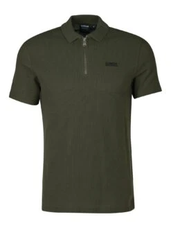 Barbour International Gauge Polo Shirt - Green -Barbou Clothing Shop VCAV9 SQ5 0000000047 GREEN MDd1