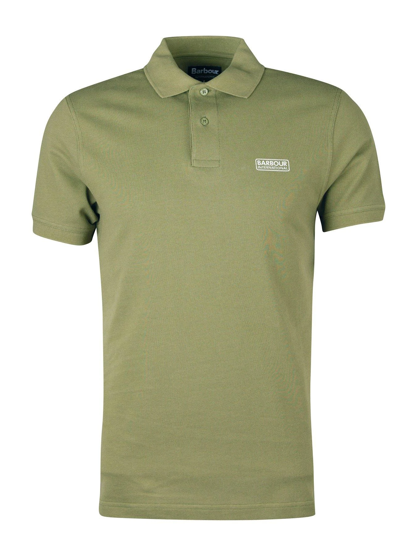 Barbour International Essential Polo Shirt - Green 5 Barbour International Essential Polo Shirt - Green - Image 5