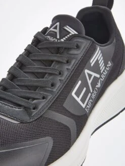 EA7 Emporio Armani Future Mesh Runner Trainers - Black -Barbou Clothing Shop VCHMQ SQ6 0000000004 BLACK SLd