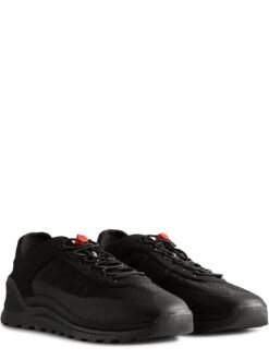 Hunter Mens Travel Trainer - Black -Barbou Clothing Shop VCQGB SQ3 0000000004 BLACK SLf