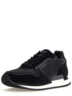 Guess Potenza Suede Trainers - Black -Barbou Clothing Shop VCW9O SQ3 0000000004 BLACK SLf