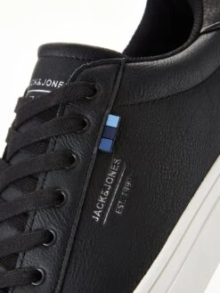 Jack & Jones Bale PU Sneaker - Black -Barbou Clothing Shop VD3B9 SQ6 0000000004 BLACK SLd