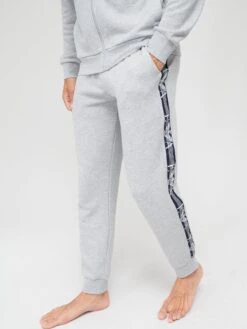 Emporio Armani Bodywear Loungewear Sweater & Joggers Set - Grey  -Barbou Clothing Shop VD63L SQ5 0000000215 LIGHT GREY MDd1
