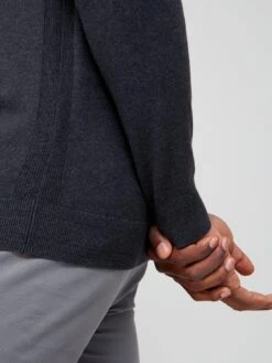 Everyday Cotton Rich V Neck Jumper - Grey -Barbou Clothing Shop VD6YN SQ5 0000000005 GREY MDd1