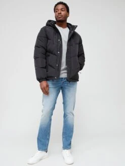 Very Man Midweight Chevron Padded - Black -Barbou Clothing Shop VD71X SQ3 0000000004 BLACK MDo