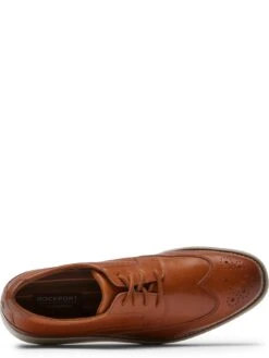 Rockport Tm Craft Wingtip Casual Shoe - Brown -Barbou Clothing Shop VDD83 SQ4 0000000143 BROWN SLt