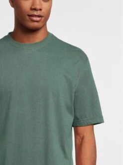 River Island Short Sleeve Reg Tee 2023 -Barbou Clothing Shop VDRSE SQ4 0000000630 DARK GREEN MDd
