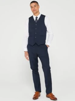 Everyday Waistcoat - Navy -Barbou Clothing Shop VEGNM SQ6 0000000048 NAVY MDd2