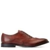 Base London Darcy Burnished Lace Up Brogue Shoes