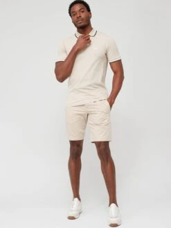 BOSS Paul Curved Logo Slim Fit Polo Shirt - Beige 7 BOSS Paul Curved Logo Slim Fit Polo Shirt - Beige -Barbou Clothing Shop VFCZP SQ3 0000000108 BEIGE MDo