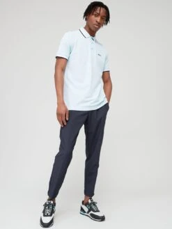 BOSS Paddy Regular Fit Polo Shirt - Blue  -Barbou Clothing Shop VFD3U SQ3 0000000020 BLUE MDo