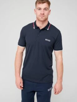 BOSS Paddy Pro Regular Fit Polo Shirt - Dark Blue