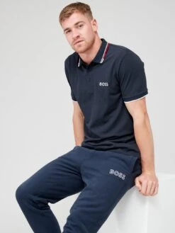 BOSS Paddy Pro Regular Fit Polo Shirt - Dark Blue -Barbou Clothing Shop VFD48 SQ4 0000000354 DARK BLUE MDd