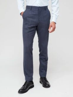 BOSS 2 Piece Slim Fit Suit - Dark Blue -Barbou Clothing Shop VFE1D SQ6 0000000354 DARK BLUE MDd2