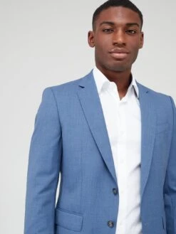 BOSS 2 Piece Slim Fit Suit - Blue -Barbou Clothing Shop VFE1F SQ5 0000000020 BLUE MDd1