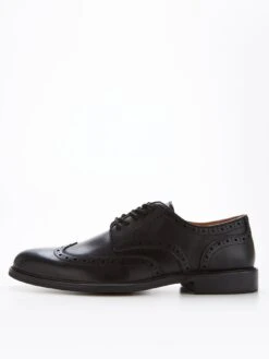 Very Man Leather Brogue - Black